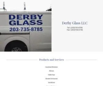 Ctderbyglass.com(Derby Glass LLC) Screenshot