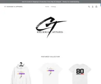 Ctdesignzandapparel.com(CT Designz & Apparel) Screenshot