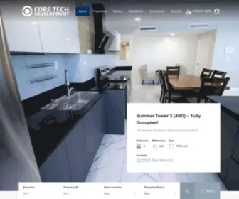 Ctdevelop.com(We are motivated to create outstanding environment that enriches the lives and values of the families who live within our community) Screenshot