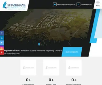 Ctdevelopers.in(Dholera SIR Gujarat) Screenshot