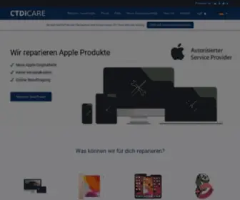Ctdicare.de(Professional Apple repair) Screenshot