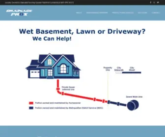 CTdrainagepros.com(CT Drainage Pros) Screenshot