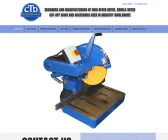 CTdsaw.com(Industrial Saws) Screenshot