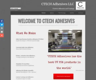 Ctechadhesives.com(CTECH Adhesives LLC CTECH Adhesives LLC) Screenshot