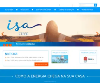 Cteep.com.br(ISA CTEEP) Screenshot