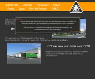 Cteinc.net(CTE) Screenshot