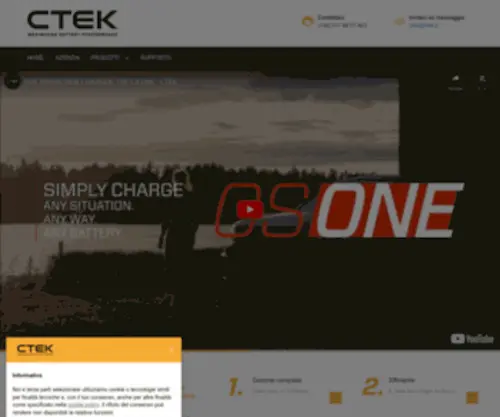 Ctek.it(Il caricabatterie più intelligente del mondo) Screenshot
