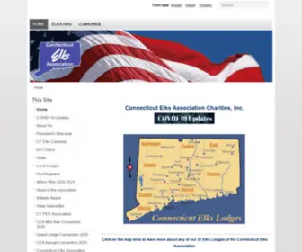 Ctelks.org(Connecticut Elks Association) Screenshot