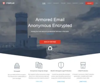 Ctemplar.com(Most Secure Anonymous Encrypted Email) Screenshot