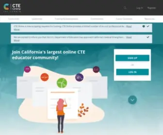Cteonline.org Screenshot