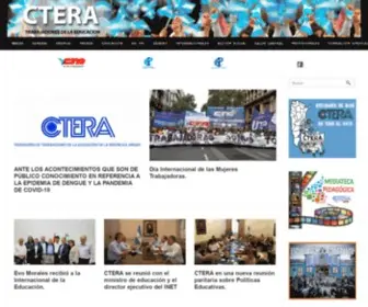 Ctera.org.ar(Inicio) Screenshot