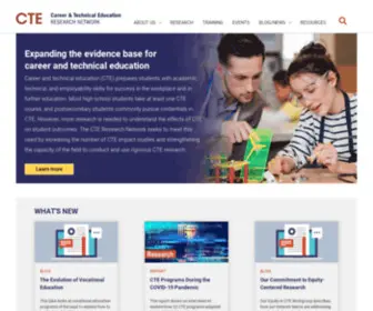 Cteresearchnetwork.org(Career and Technical Education Research Network) Screenshot