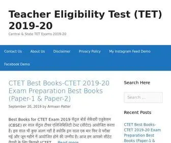 Ctetresults.in(Central Teacher Eligibility Test) Screenshot