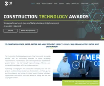 CTF-Awards.com(CTF Awards are the most recognised event in the region) Screenshot