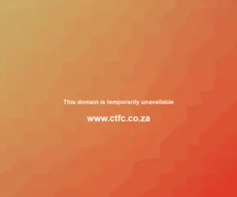 CTFC.co.za(Cape Town Fashion Council) Screenshot