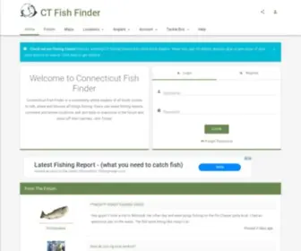 Ctfishfinder.com(Connecticut Fishing Forum) Screenshot