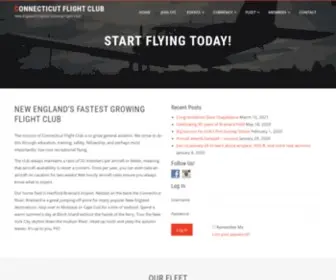 CTflightclub.com(New England's Fastest Growing Flight Club) Screenshot