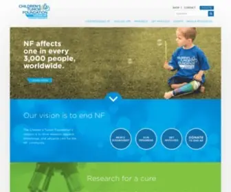CTF.org(Children's Tumor Foundation) Screenshot