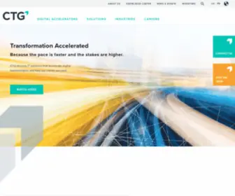 CTG.lu(A Digital Transformation Consulting Services Company) Screenshot