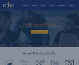 CTgmanagedit.com(IT Consulting Company) Screenshot