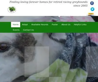 CTgreyhounds.org(Connecitcut Greyhound Adoption) Screenshot