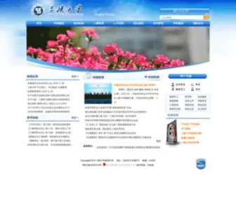 Ctgu.edu.cn(三峡大学) Screenshot