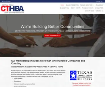 CThba.com(Central Texas Home Builders Association) Screenshot