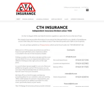 CTH.co.im(CTH Insurance) Screenshot