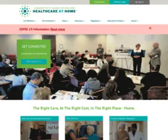Cthealthcareathome.org(Connecticut Association for Healthcare at Home) Screenshot