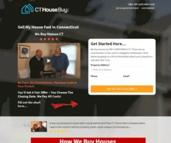 Cthousebuy.com(We Buy Houses (100% Cash Offer)) Screenshot