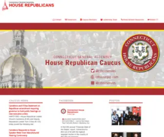 Cthousegop.com(Connecticut House Republicans) Screenshot