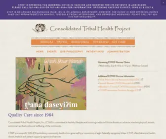 CTHP.org(Consolidated Tribal Health Project) Screenshot