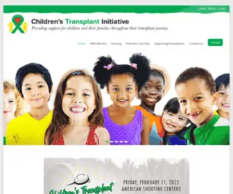 Cti-TX.org(Providing support for children and their families throughout their transplant journey) Screenshot