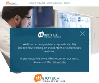 Ctibiotech.com(CTIBiotech) Screenshot