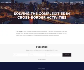 Cticcapital.com(CTIC Capital) Screenshot