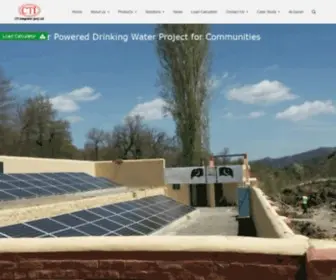 Cti.com.pk(Best IT & Solar company in Pakistan) Screenshot