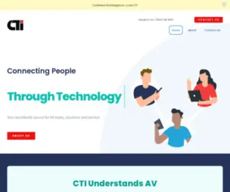 Cti.com(Expert Audio Visual Services) Screenshot