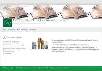 Ctif-Editions.com(Le creuset du savoir) Screenshot