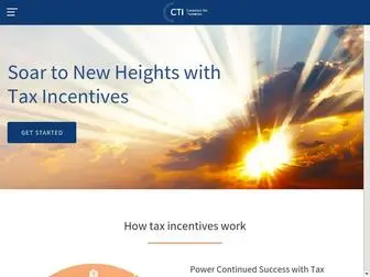 Ctillc.com(Corporate Tax Incentives) Screenshot