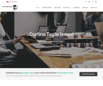 Ctimex.com(CTI Cortina Tagle Isoard) Screenshot