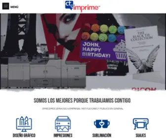 Ctimprime.com.mx(Ofrecemos servicios a empresas) Screenshot