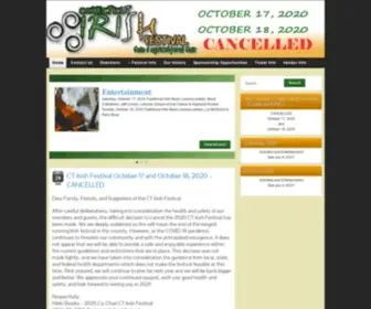 Ctirishfestival.com(Connecticut Irish Festival) Screenshot