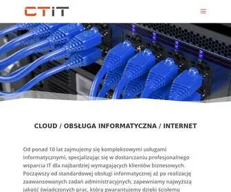 Ctit.pl(Obsługa informatyczna firm) Screenshot