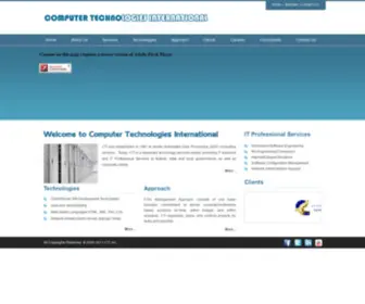 Ctiweb.com(Computer Technologies International) Screenshot