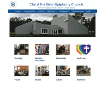 Ctkepiphany.org(Christ the King) Screenshot