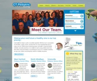 Ctkidsdentist.com(CT Pediatric Dentistry) Screenshot