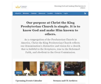 CTknorman.org(Christ the King Church) Screenshot