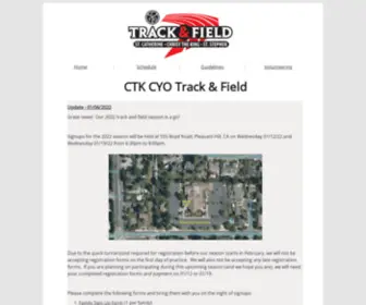 CTKtrack.org(CTKtrack) Screenshot