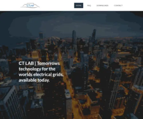 Ctlab.com(Grid-Wide, Real-Time Power Quality Information) Screenshot