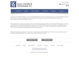 Ctlawyers.com(Secor, Cassidy & McPartland PC) Screenshot